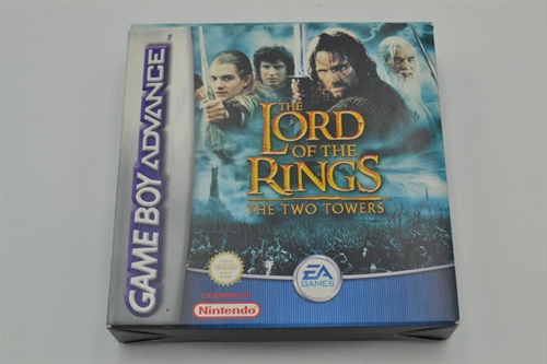 The Lord of the Rings The two towers - SCN - I æske - GameBoy Advance spil (A Grade) (Genbrug)